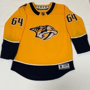 NHL NASHVILLE PREDATORS JERSEY. MIKAEL GRANLUND #64. Po#20377